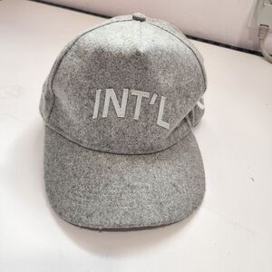 Five Pillars Intl Wool Woven Cap Preppy Academia Collegiate Sporty Felt Spellout